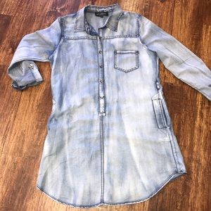 Denim Shirt Dress